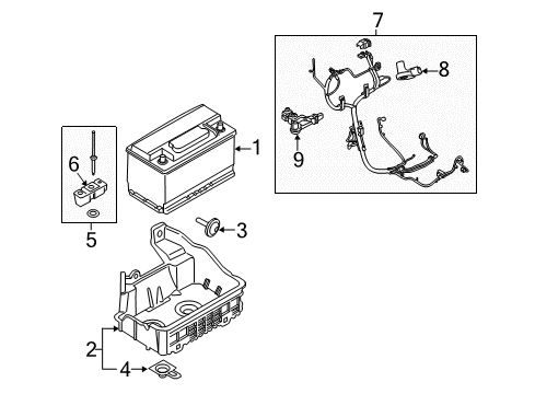 2017 Ford F-150 Battery Diagram