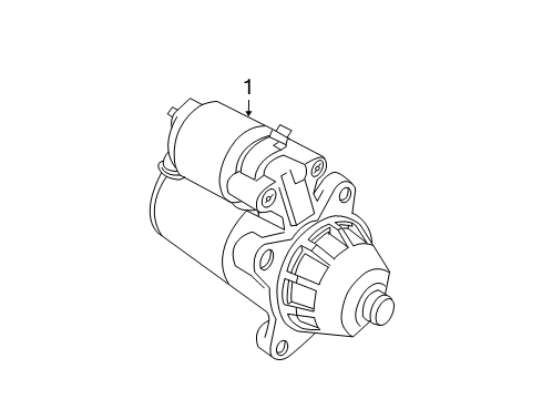 2004 Mercury Grand Marquis Starter, Electrical Diagram