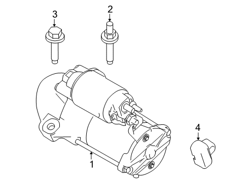 2011 Lincoln MKS Starter Diagram