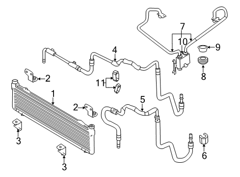 2007 Ford Edge Trans Oil Cooler Diagram