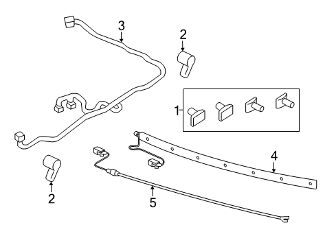 2019 Ford Explorer Rear Bumper Diagram