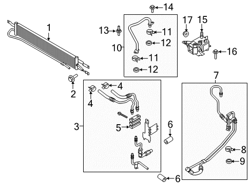 2019 Ford Fusion Tube Assembly Diagram for HG9Z-7R081-C