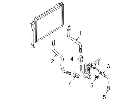 2009 Ford Escape Trans Oil Cooler Lines Diagram