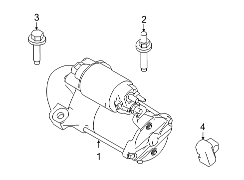 2019 Lincoln MKT Starter Diagram