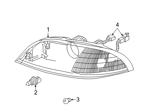 2007 Ford Freestar Bulbs Diagram