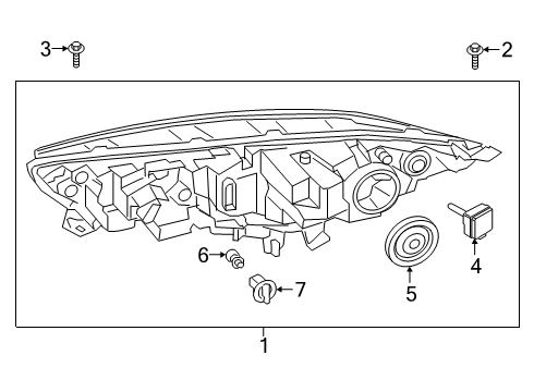 2019 Ford Transit Connect Headlamps, Electrical Diagram 2 - Thumbnail