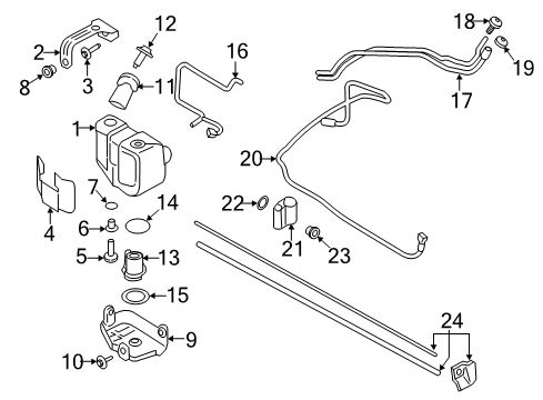 2017 Ford F-250 Super Duty Diesel Aftertreatment System Diagram