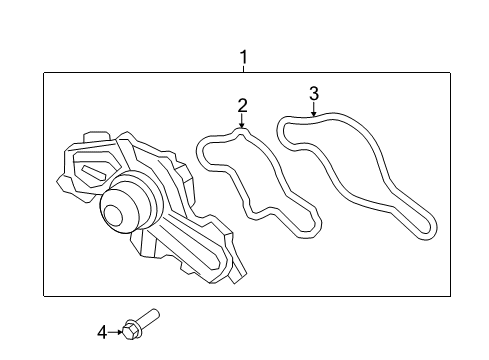 2012 Ford Edge Water Pump Diagram