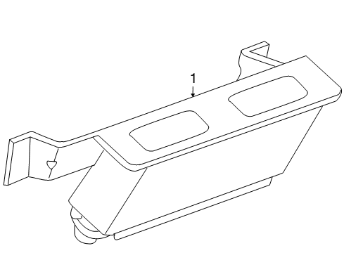 2001 Ford F-150 Oil Cooler Assembly Diagram for XL3Z-7A095-DA