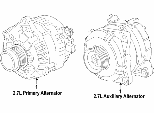 2021 Ford F-150 Alternator Diagram