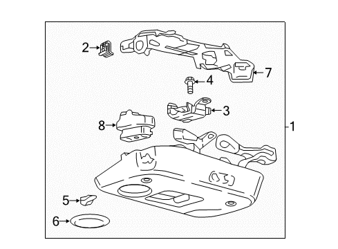 2023 Ford Mustang Overhead Console Diagram