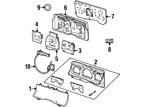 1992 Ford Crown Victoria Switches Diagram