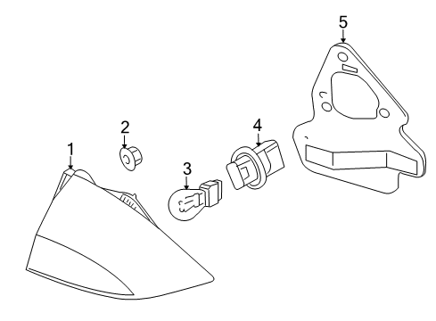 2010 Mercury Milan Bulbs Diagram 9 - Thumbnail