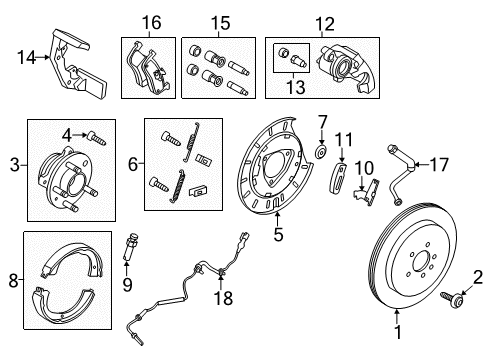 2014 Lincoln MKT Anti-Lock Brakes Diagram 6 - Thumbnail