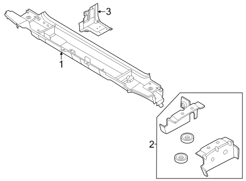 2021 Ford Bronco Rear Body Diagram