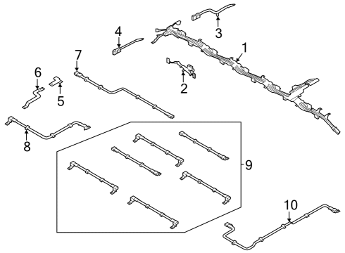 2023 Ford E-Transit Battery Diagram