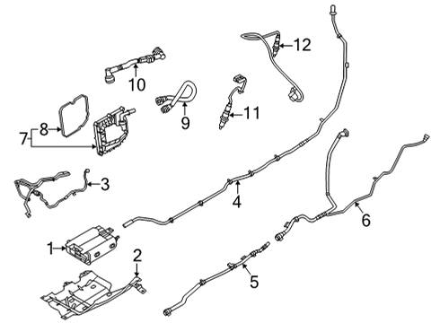 2023 Ford Maverick Powertrain Control Diagram