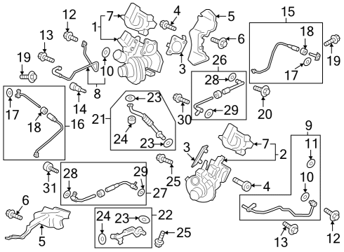 2021 Ford F-150 Turbocharger Diagram