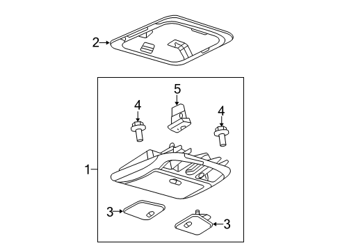 2006 Mercury Milan Overhead Console Diagram