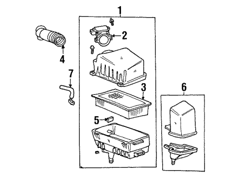 2003 Ford Escort Air Intake Diagram