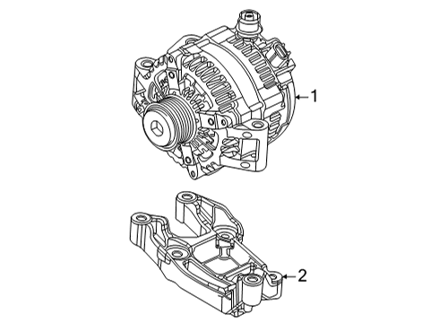 2019 Ford E-350 Super Duty Alternator Diagram