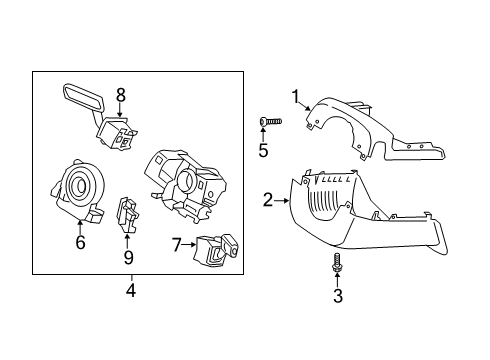 2022 Lincoln Corsair Switches Diagram