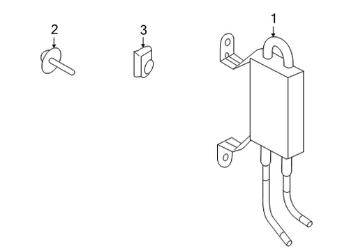 2022 Ford E-350 Super Duty Power Steering Oil Cooler Diagram