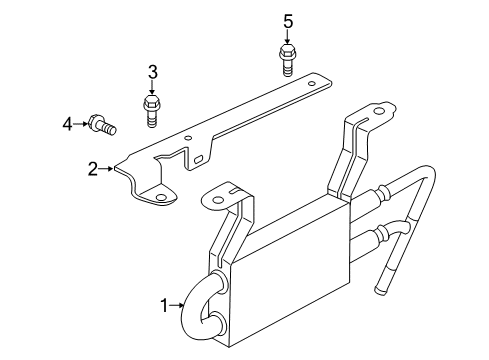 2020 Ford Transit-350 HD Power Steering Oil Cooler Diagram