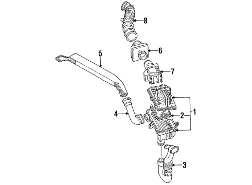 1994 Ford Escort Air Intake Diagram