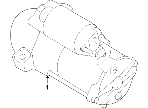 2021 Ford Edge Starter, Charging Diagram