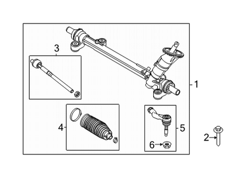 2022 Ford Mustang Mach-E ROD - TIE Diagram for LJ9Z-3A130-A