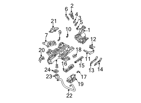 2004 Mercury Sable Ignition Lock Diagram