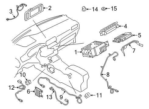 2023 Ford Escape Navigation System Diagram 1 - Thumbnail