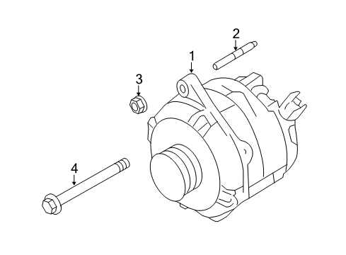 2017 Lincoln MKX Alternator Diagram