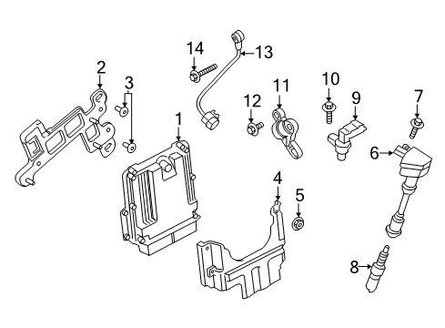 2019 Ford EcoSport Ignition System Diagram