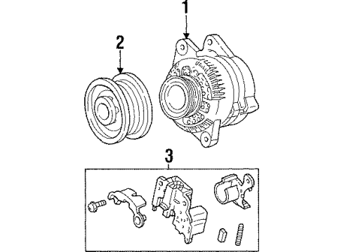 1997 Mercury Tracer Alternator Diagram