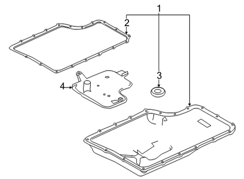 2020 Ford F-350 Super Duty Automatic Transmission Diagram