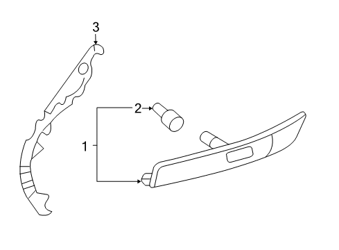 2008 Ford Fusion Side Marker Lamps Diagram