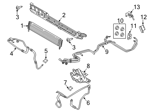 2018 Ford F-150 Trans Oil Cooler Diagram