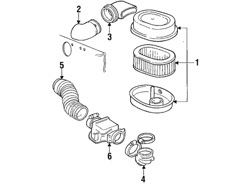 1987 Ford Thunderbird Powertrain Control Diagram