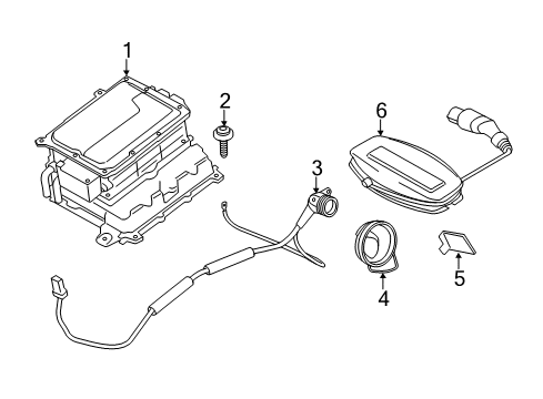 2013 Ford C-Max GFCI INTEGRATED CORD Diagram for LX6Z-10B706-V