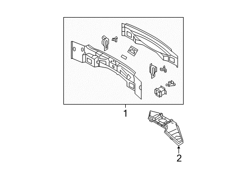 2007 Ford Edge Rear Body Diagram