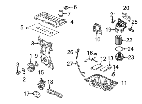 2008 Mercury Mariner Filters Diagram 4 - Thumbnail