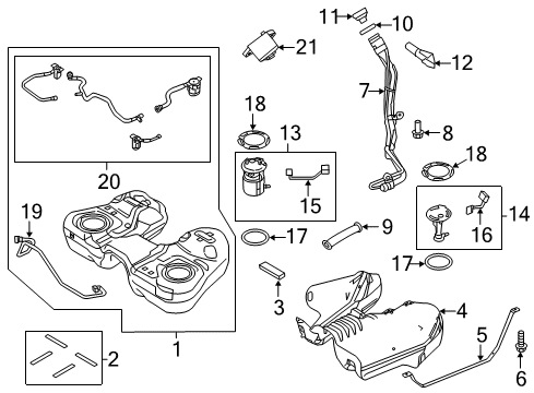 2014 Ford Explorer Fuel Supply Diagram