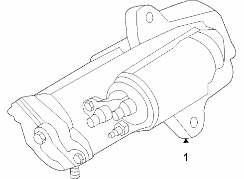 2015 Lincoln MKC Starter Diagram