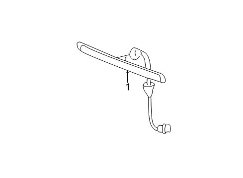 2003 Ford Mustang High Mount Lamps Diagram