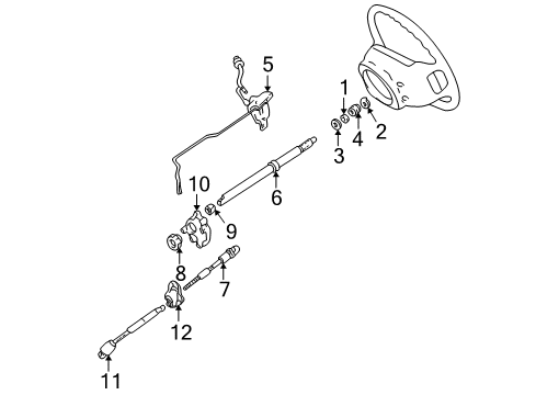 2001 Ford Explorer Gear Shift Control - AT Diagram