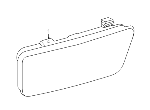 2023 Ford Bronco Sport Side Marker Lamps Diagram