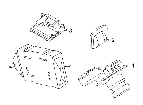 2023 Ford Transit Connect Electrical Components Diagram