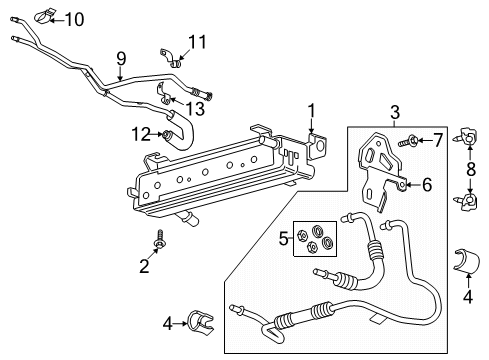 2018 Ford Expedition Trans Oil Cooler Diagram